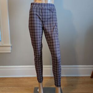 NWT Sanctuary x Anthropologie Leggings Purple Houndstooth Size XS